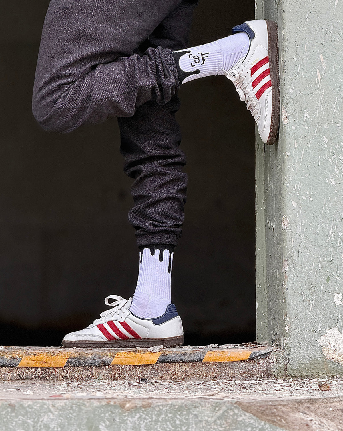 Concrete Couture Drip Socks
