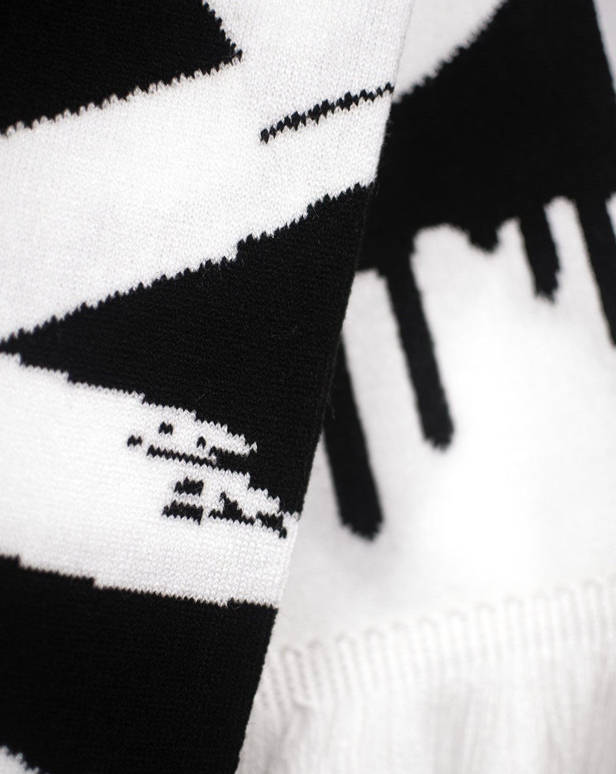 Concrete Couture Drip Scarf