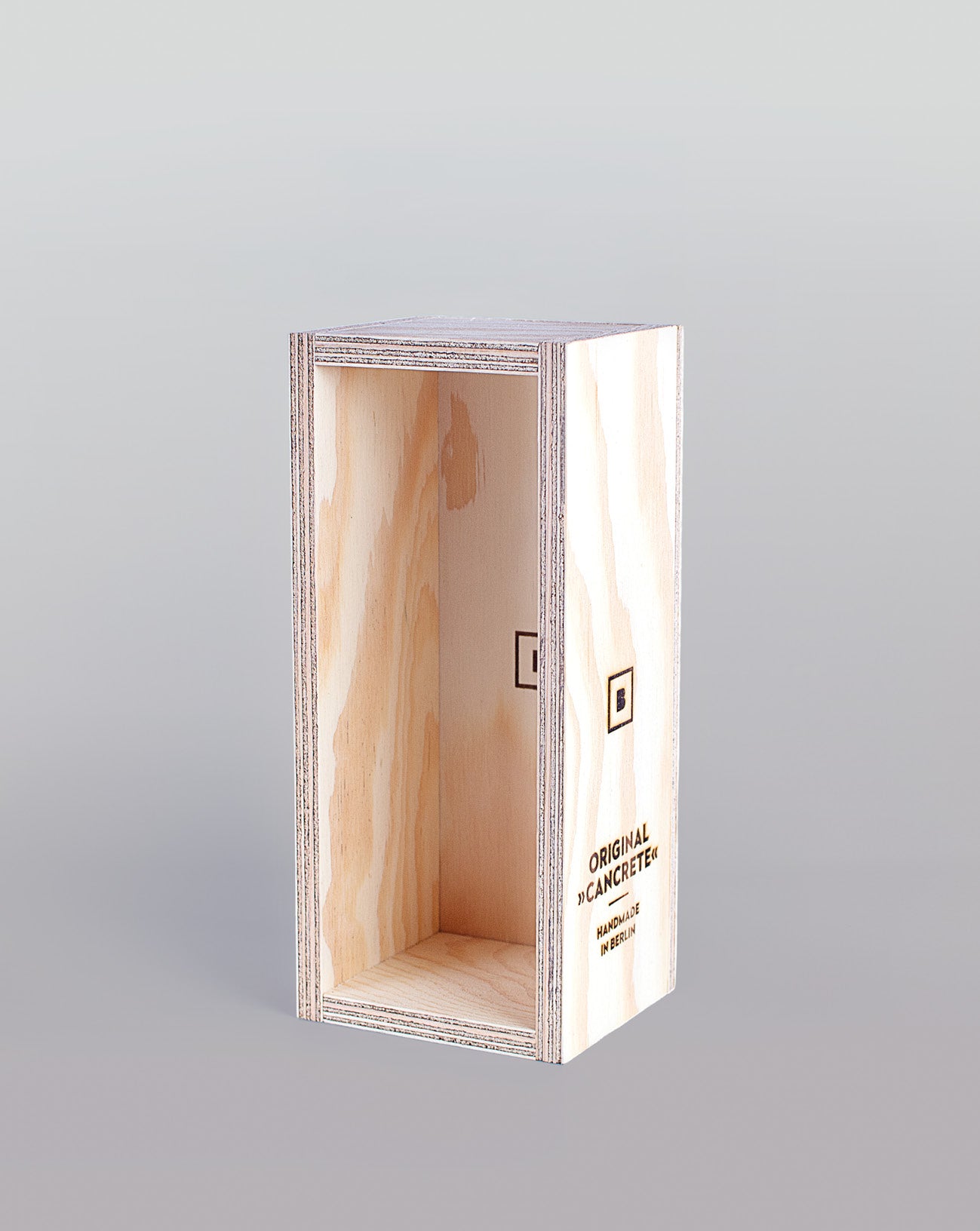 3 × CanCrete Holzbox
