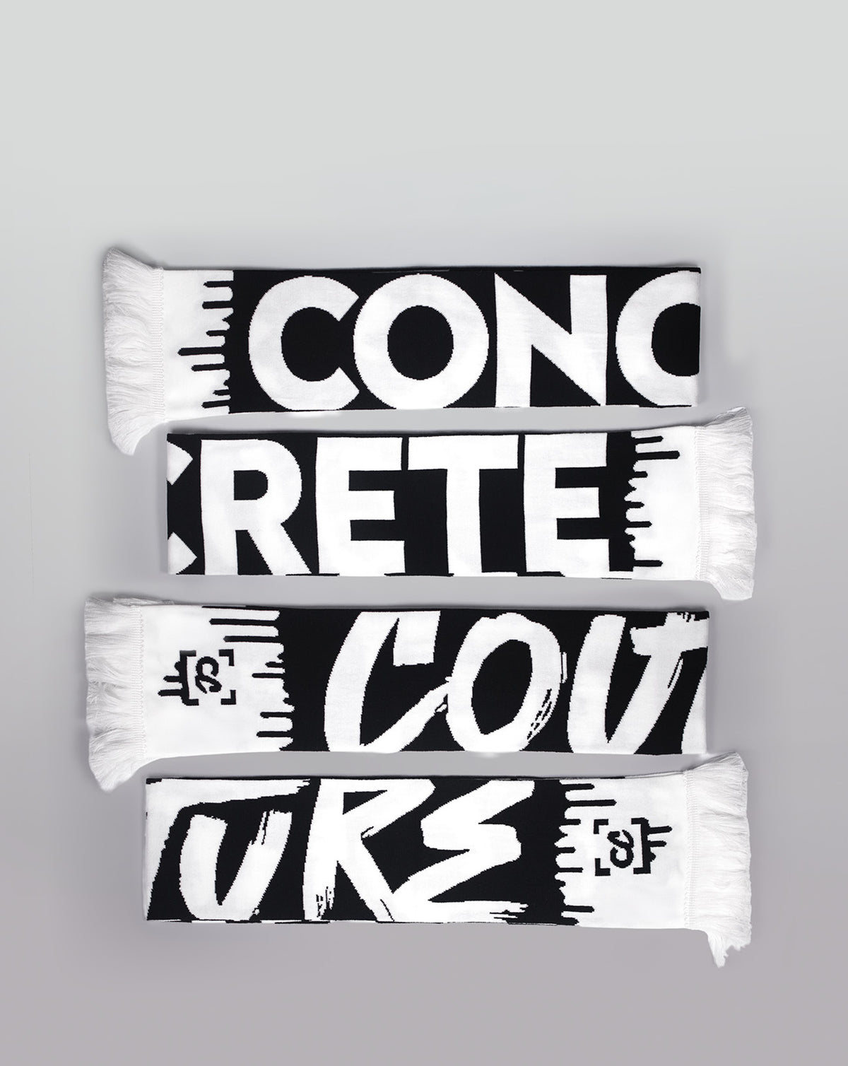 Concrete Couture Drip Scarf