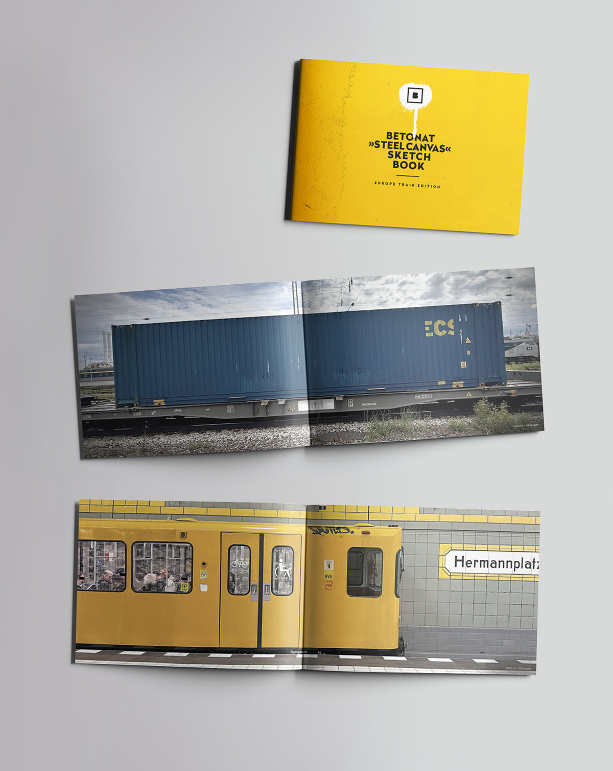 Steel Canvas Sketchbook – Europe Train Edition