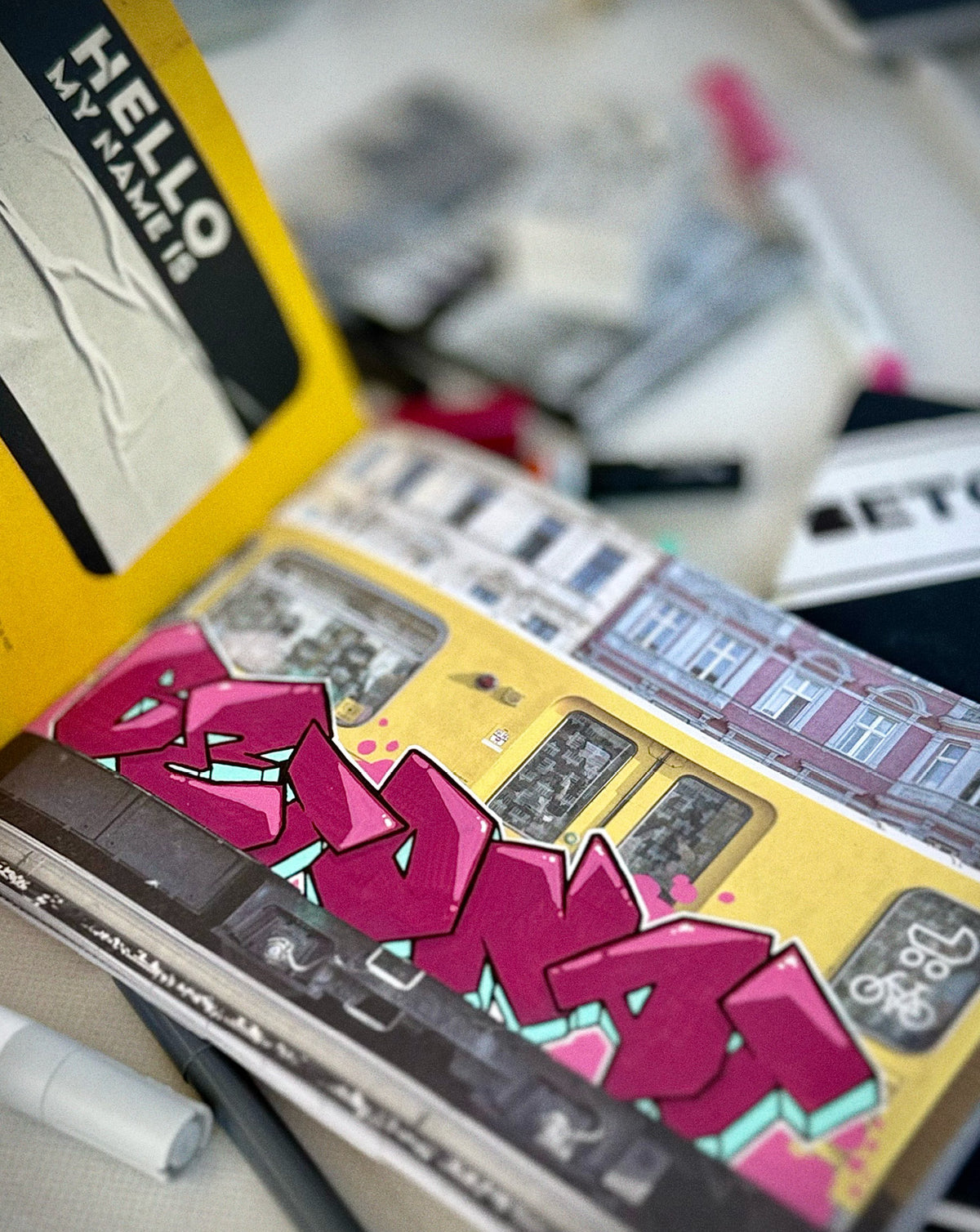 Steel Canvas Sketchbook – Europe Train Edition