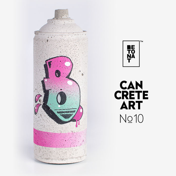 betonat graffiti kunst berlin cancreteart betondosen BEAT SML