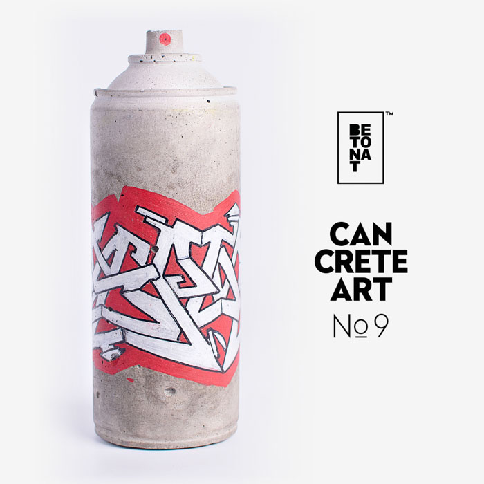 betonat graffiti kunst berlin cancreteart betondosen SOME SOS