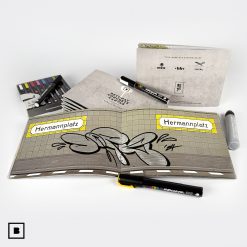 betonat graffiti sketchbook concrete canvas berlin edition